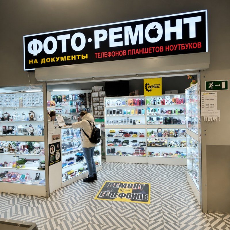 Фотоцентр на пр. Луначарского, д. 86 к4 — внутри